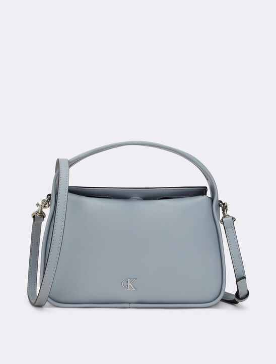 Metal Monogram Mini Block Bag