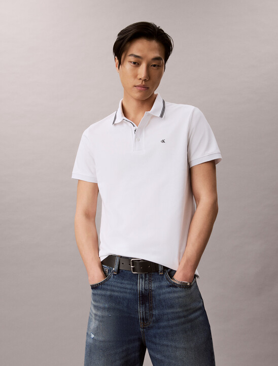 Cooling Pique Tip Slim Polo