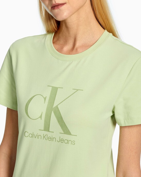 WHITE ON WHITE MONOGRAM SLIM FIT