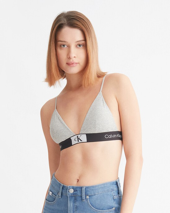 CALVIN KLEIN 1996 LIGHTLY LINED TRIANGLE BRA