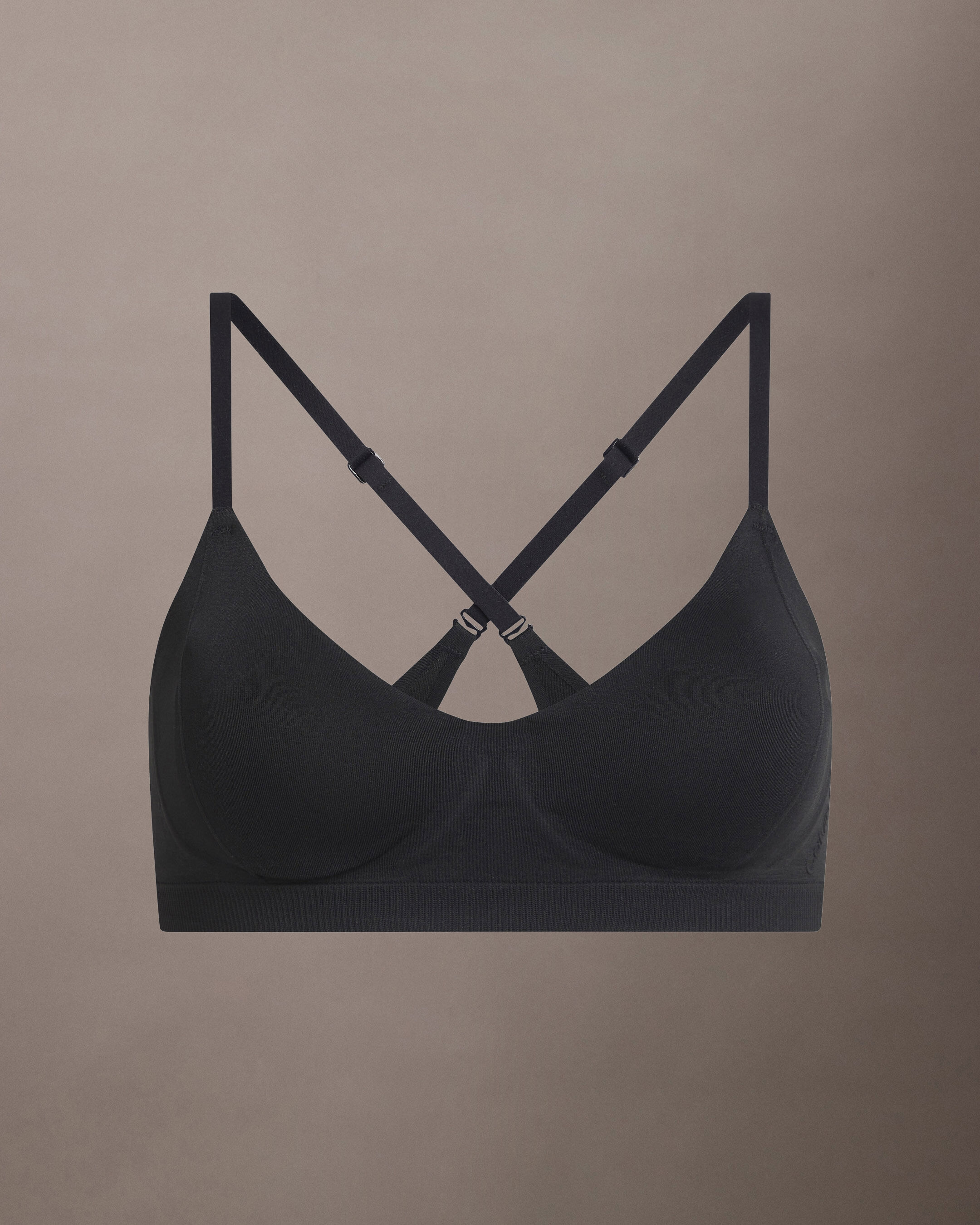 Bonded Flex Lightly Lined Bralette black Calvin Klein Malaysia