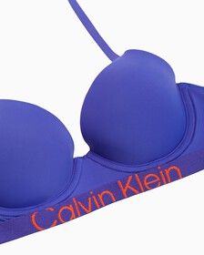 Future Shift Lightly Lined Demi Bra, Spectrum Blue, hi-res