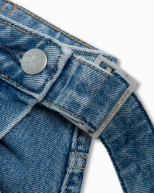 Wrapround Maxi Denim Skirt, Lgiht Blue Lg Belt, hi-res