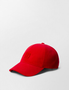 Lunar New Year Terry Emblem Baseball Cap, CNY Red, hi-res