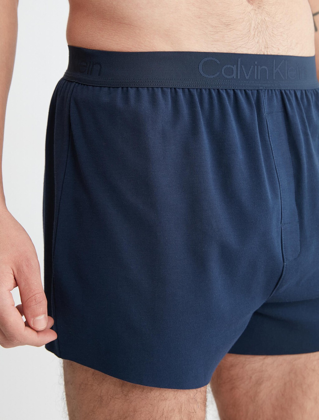 CK Black Slim Fit Boxers, Blue Shadow, hi-res