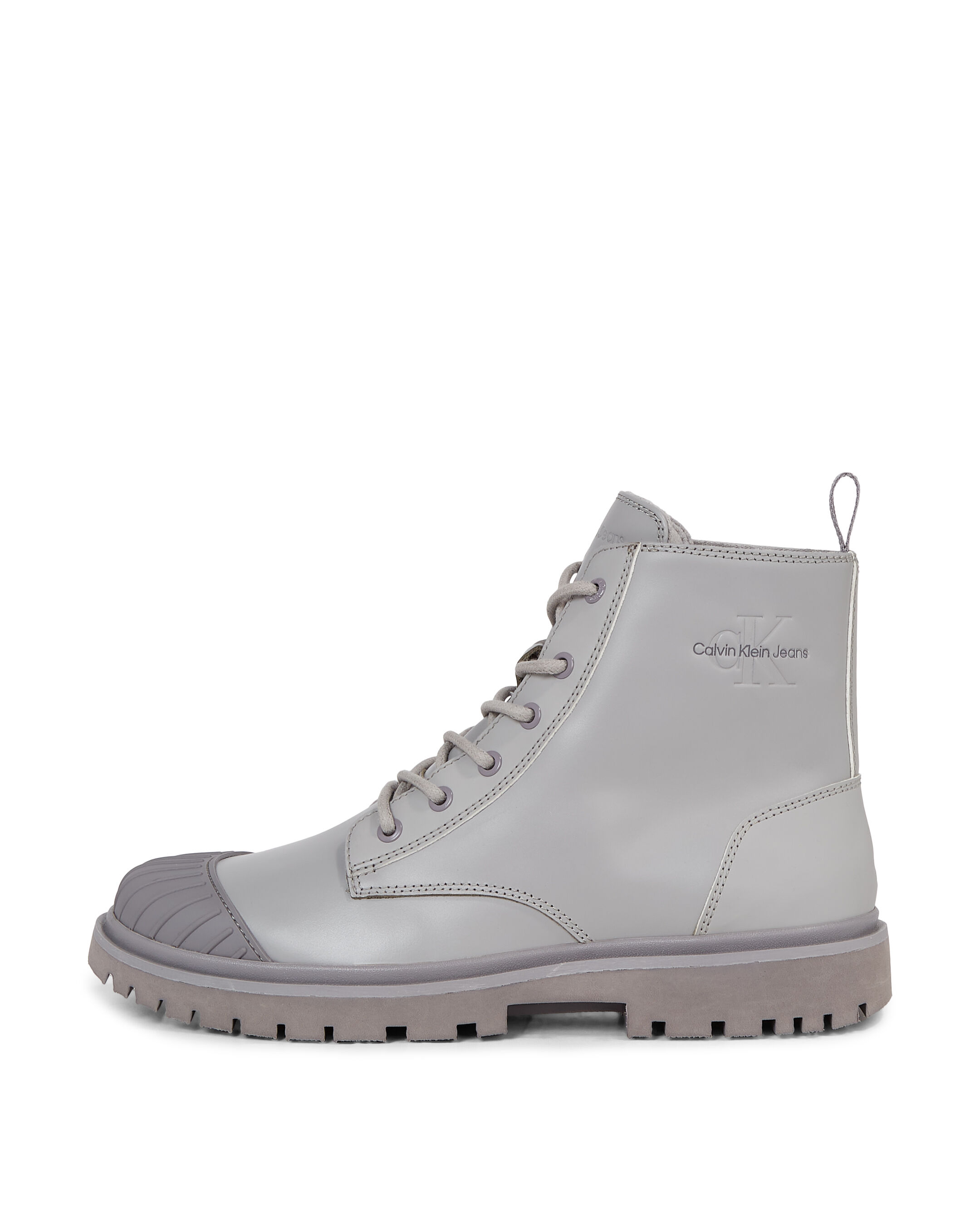 Leather Boots Formal Grey Stormfront Calvin Klein Malaysia