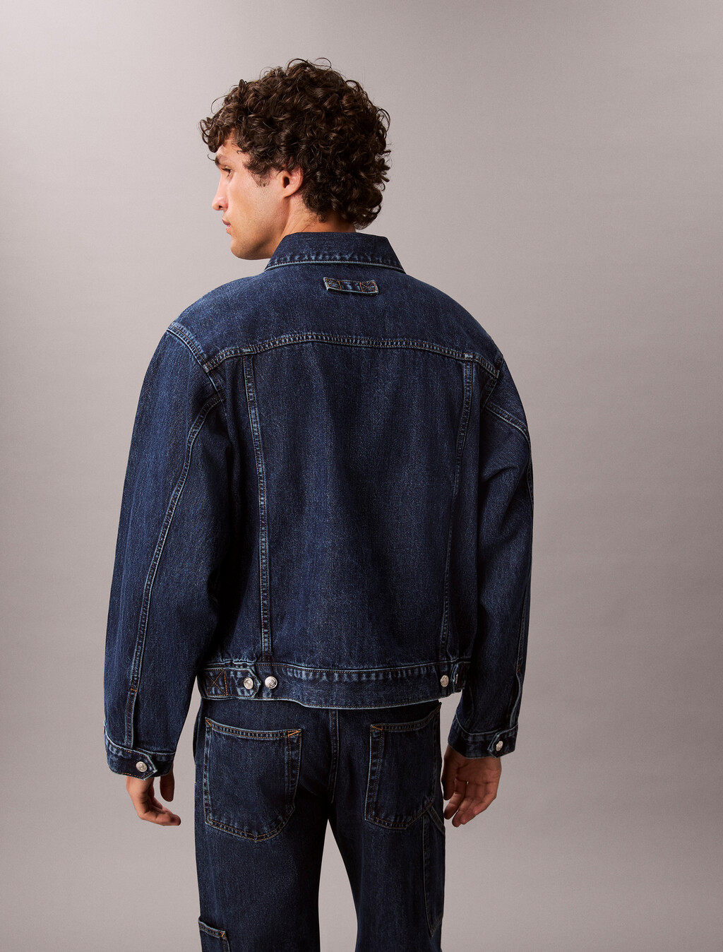 Workwear Denim Jacket, INDIGO GRAVEL, hi-res
