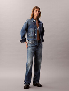 Denim Workwear Jacket, CK SANDED BLUE, hi-res