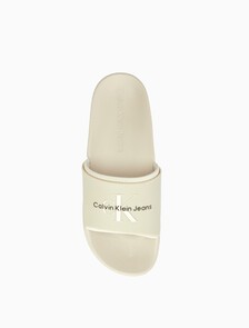 Norwich Monogram Slides, Ancient White/Eggshell, hi-res