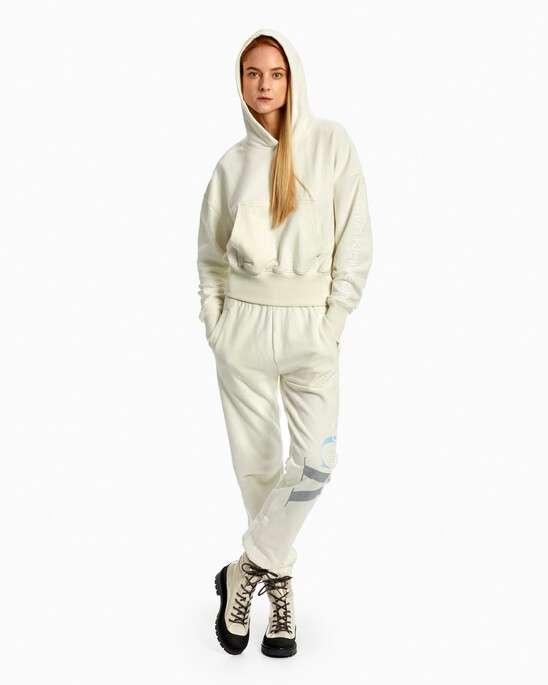 TWO TONE MONOGRAM HOODIE