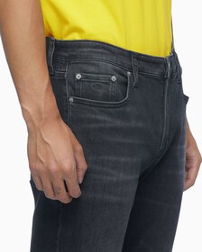 CKJ 027 Infinite Soft Body Jeans, Acd Black Dstr, hi-res
