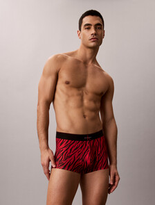Graphic Monogram Low Rise Trunk, PAINTED TIGER BLACK/RED GALA, hi-res