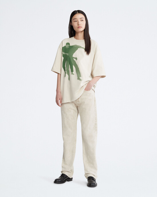 STANDARDS JUMP GRAPHIC CREWNECK T-SHIRT