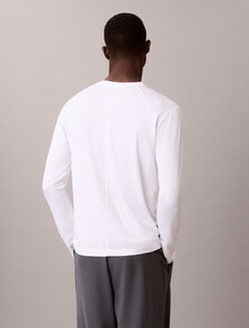 Sport Long Sleeve Tee, Classic White, hi-res