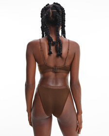 Neo Nudes Triangle Bra, UMBER, hi-res