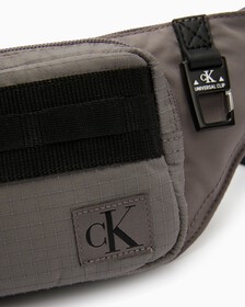 MIX MATERIAL WAIST BAG, STORM FRONT, hi-res