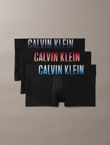 3 Pack Trunks - Intense Power Cotton, BLCK BDIES W PLN AIR DRK SPHIRE/WLD FRT ORNGE FRST, hi-res