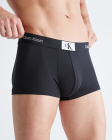 CALVIN KLEIN 1996 MICRO LOW RISE TRUNKS, Black, hi-res