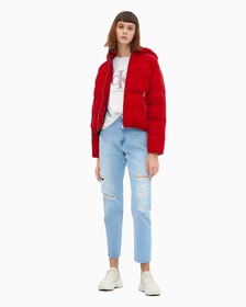 MONOGRAM MOM JEANS, Denim Light, hi-res
