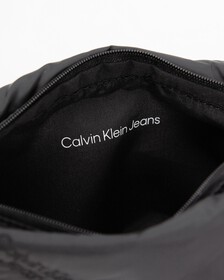 Puffy All Over Embroidery Phone Crossbody, BLACK, hi-res