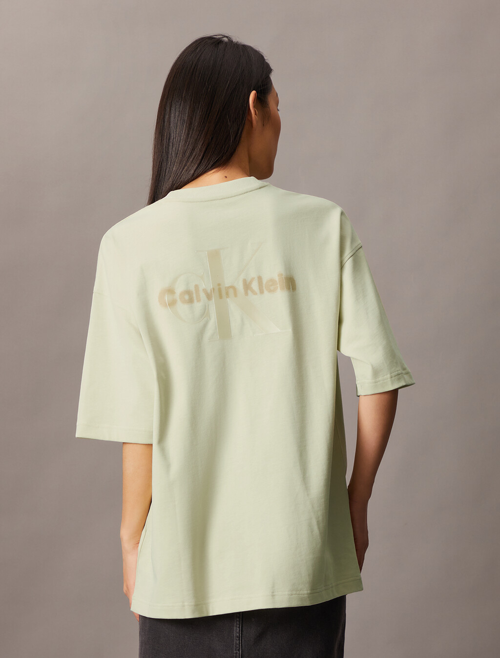 Relaxed Gloss Logo T-shirt, Aloe Wash, hi-res