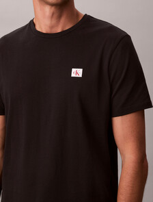 Monogram Patch Classic Tee, Black, hi-res