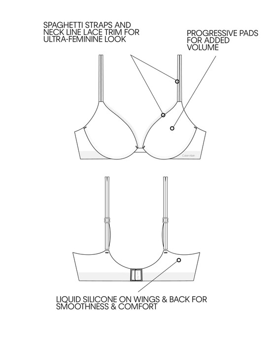 LIQUID TOUCH PUSH-UP PLUNGE BRA