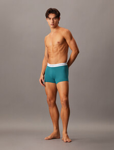 Icon Cotton Air Trunks 2 Pack, Ash/Mediterranea, hi-res