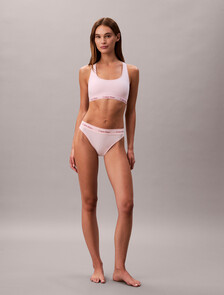 Unlined Bralette - Icon Cotton Modal, Potpourri, hi-res