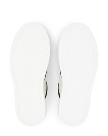 Leather High-Top Trainers, Black/Creamy White, hi-res
