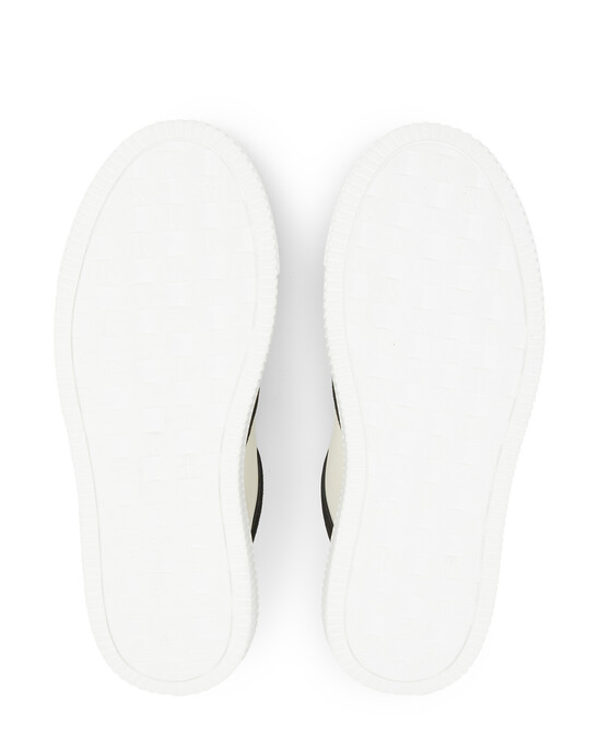Leather High-Top Trainers