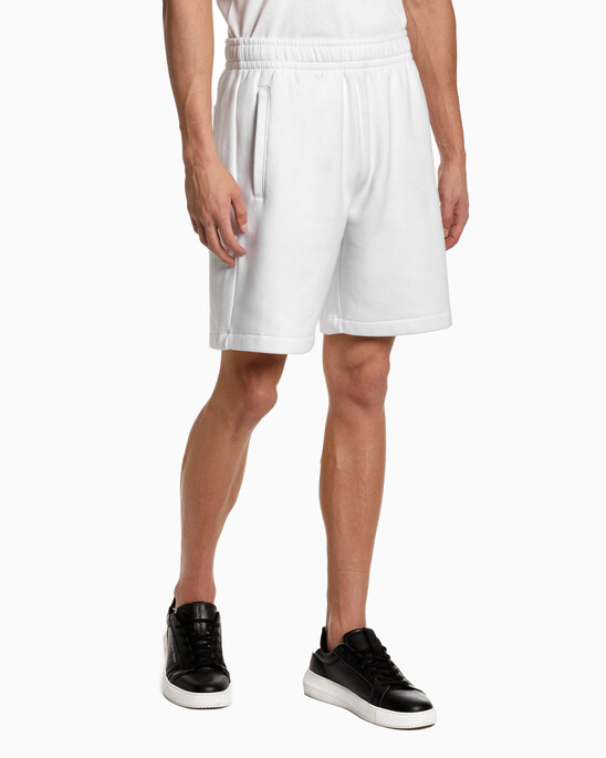 ARCHIVE MONOGRAM FLEECE SWEAT SHORTS
