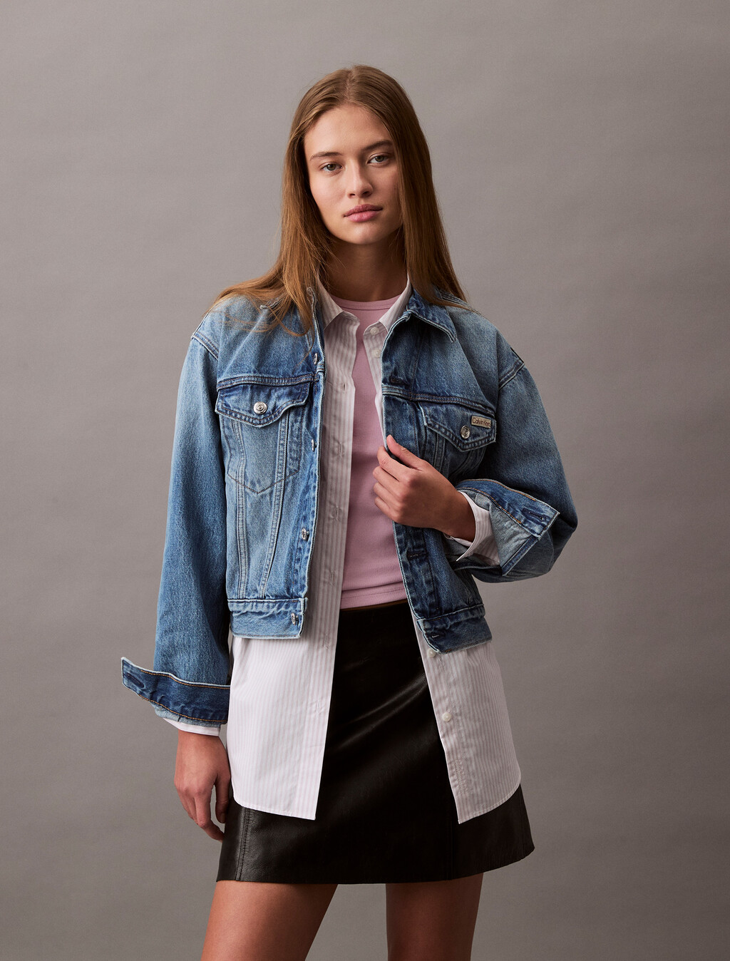 90's Denim Jacket, GOLD DUST, hi-res
