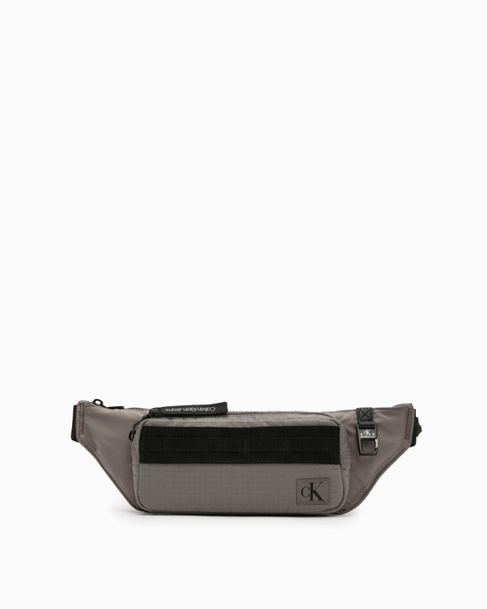 MIX MATERIAL WAIST BAG