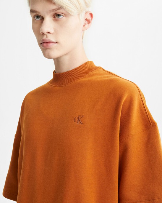 RELAXED FLEECE TEE