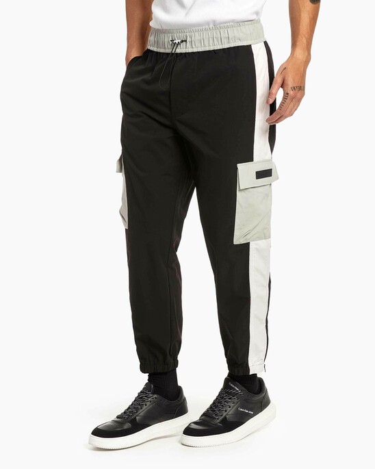 Unisex Color Block Joggers
