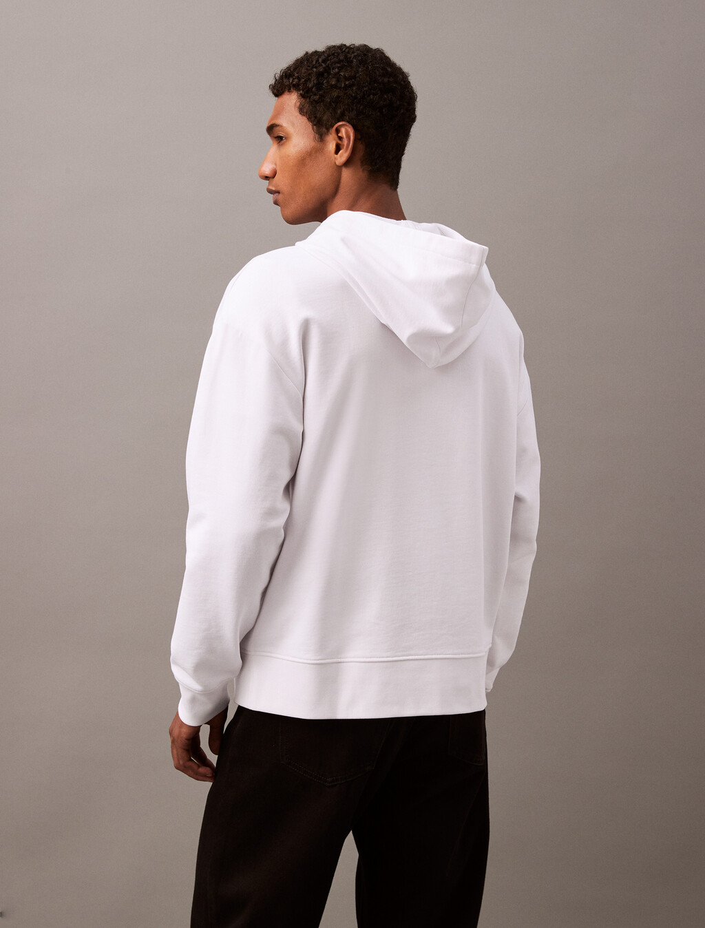 Hero Logo Terry Hoodie, Brilliant White, hi-res
