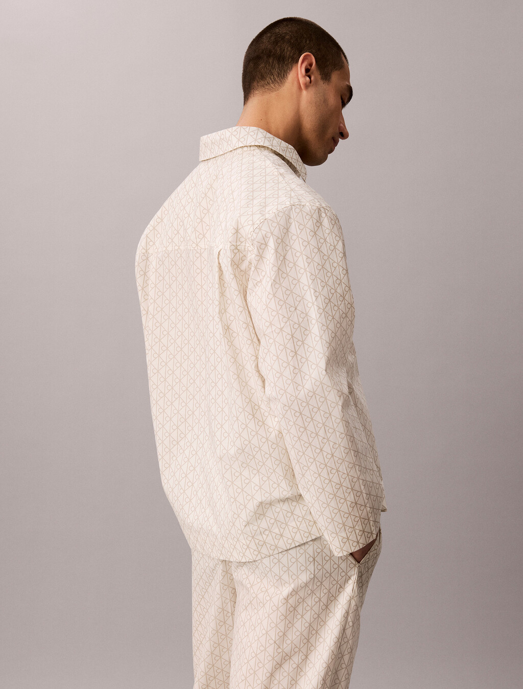 Classic Comfort Button Down Shirt, 21690 Dual Emblem+Tofu, hi-res