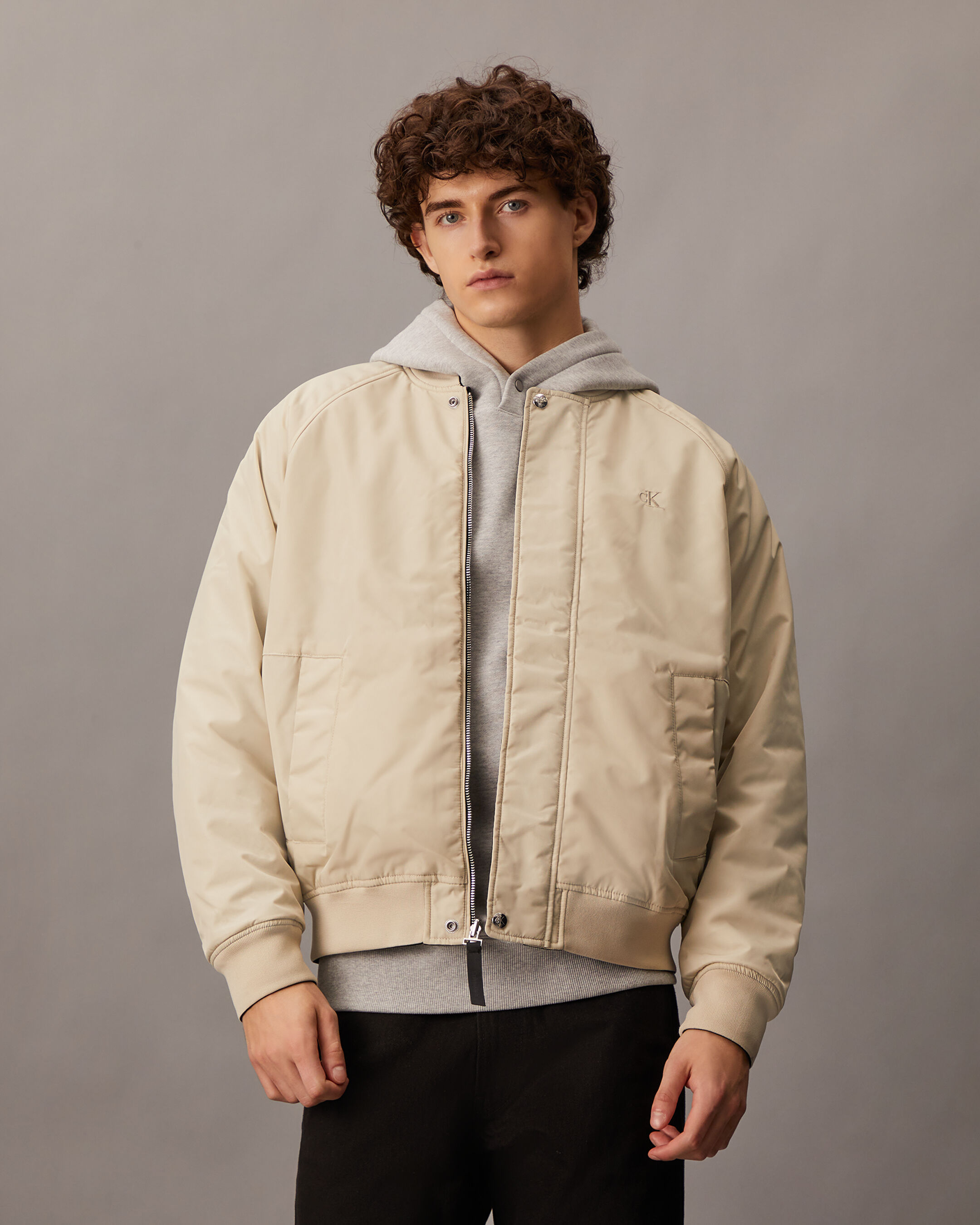 Calvin klein reversible coat store