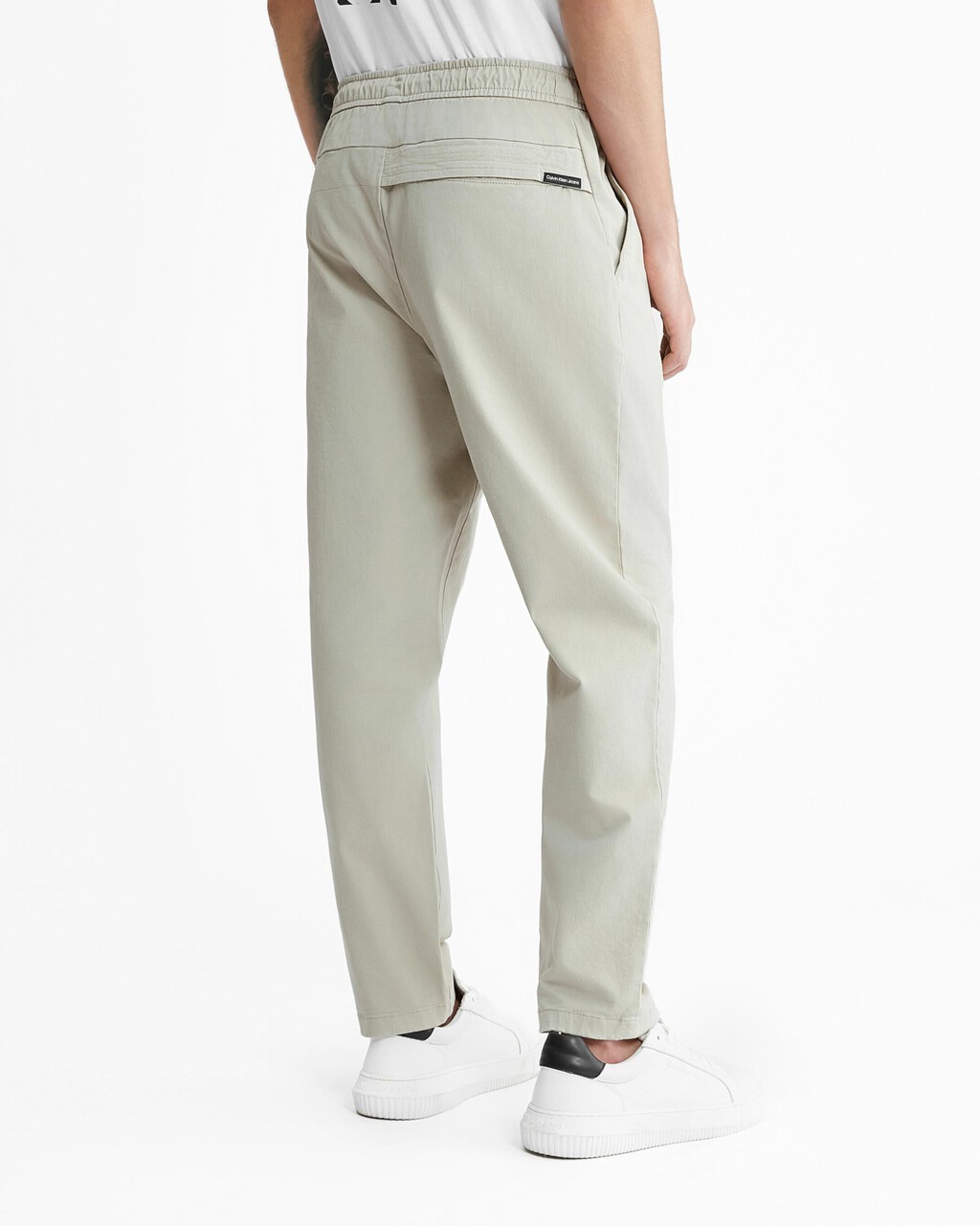 Slim Drawcord Chinos, Plaza Taupe, hi-res