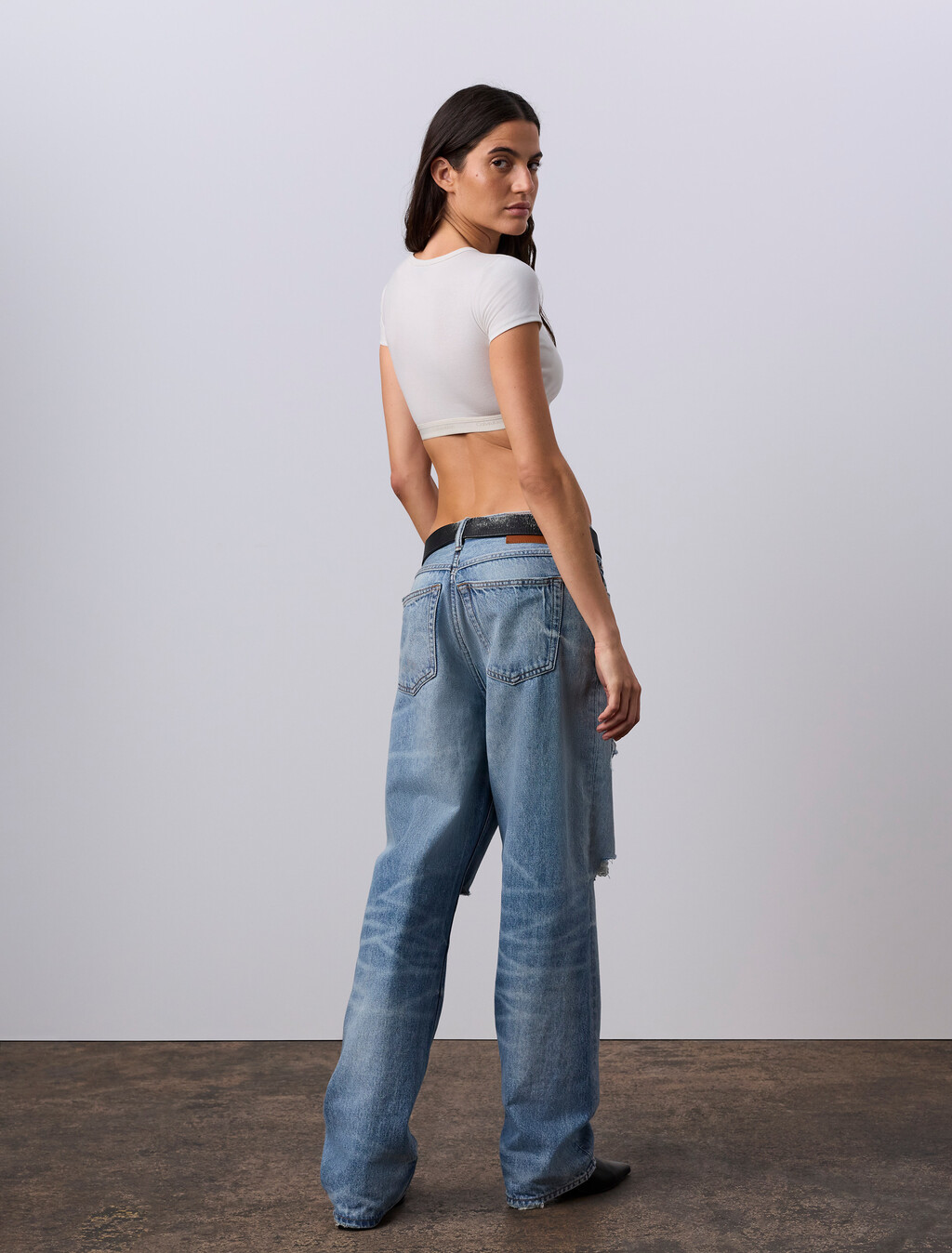 Jung Kook for Calvin Klein Heritage Cotton Lightly Lined T-Shirt Bralette, Tofu, hi-res