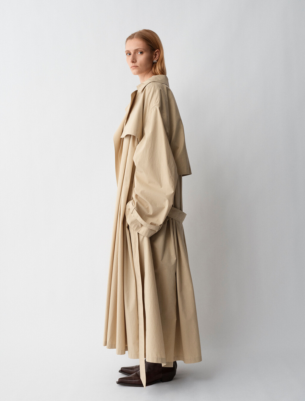 Mireille Trench Coat, Eucalyptus, hi-res
