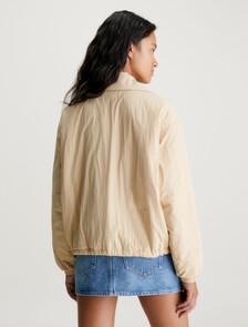 Lightweight Padded Skater Jacket, Warm Sand, hi-res