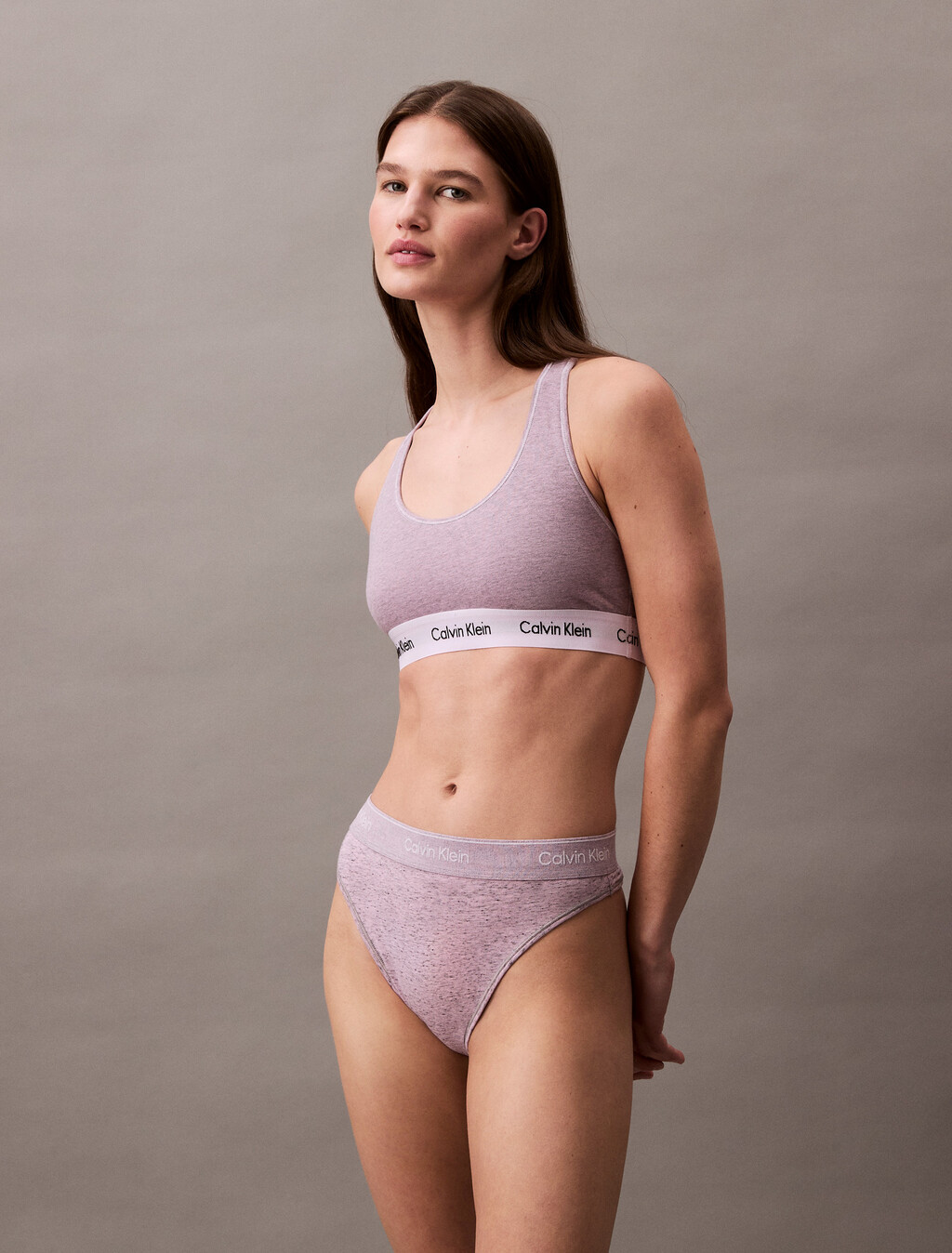 Icon Cotton Stretch Tanga, Dream Pink, hi-res