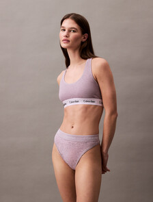 Icon Cotton Stretch Tanga, Dream Pink, hi-res