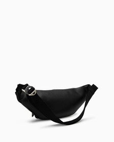 MICRO PEBBLE WAISTBAG, BLACK, hi-res