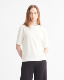 Essentials Relaxed Tee, WHITE SUEDE, hi-res