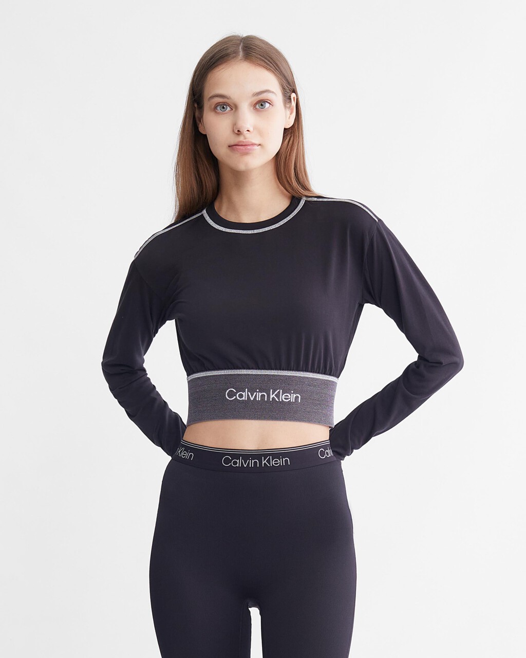 Icon Relaxed Cropped Tee, BLACK BEAUTY, hi-res