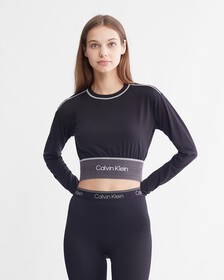 Icon Relaxed Cropped Tee, BLACK BEAUTY, hi-res