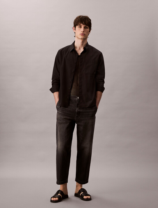 90's Tapered Cropped Jeans